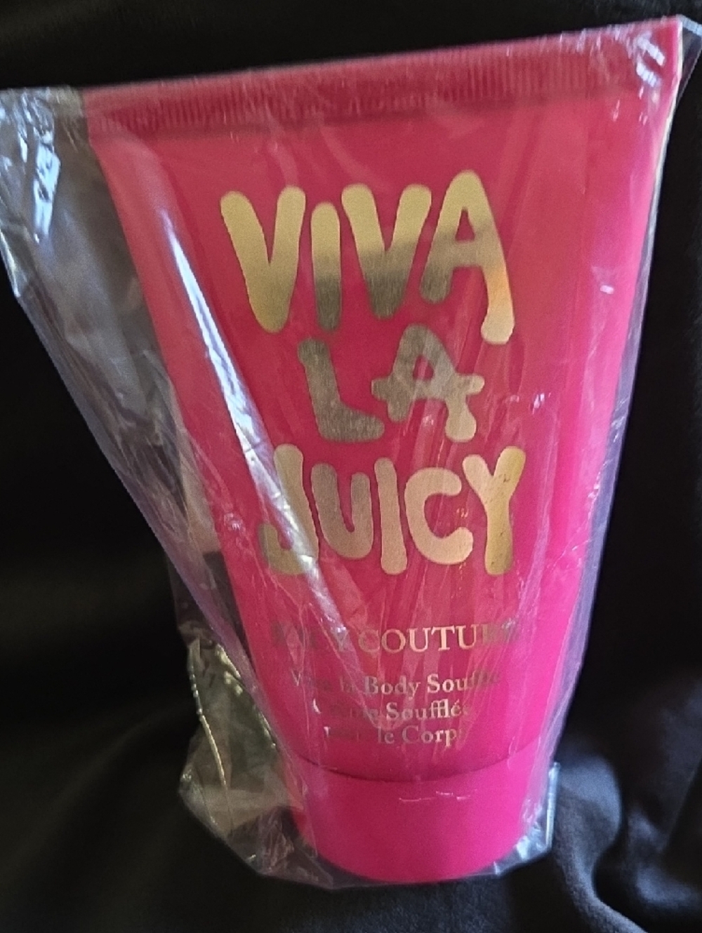 Juicy Couture Black Rhinestone  Sweatshirt w/Pink Tag & Juicy Body Soufflee NWT - Picture 5 of 7